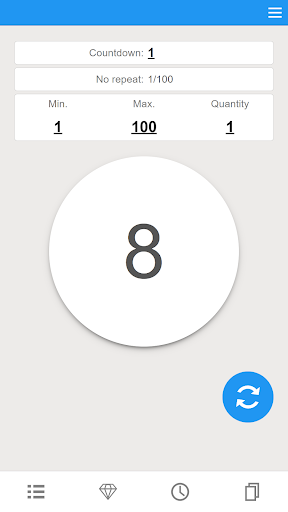 Random Number Generator Screen 3