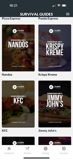 Nutrition Hub Screen 3