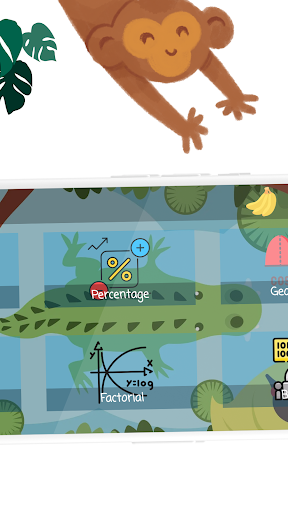 Jungle Maths: maths exercises Screen 2