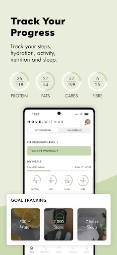 Screenshot of Move With Us