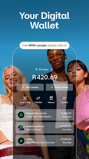 Android application Spot Money | Mobile Payments screenshort