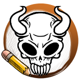 Learn To Draw Skull Tattoo icon