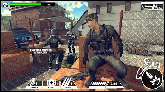 Captura de Pantalla 2 contra el terrorista - juego d android