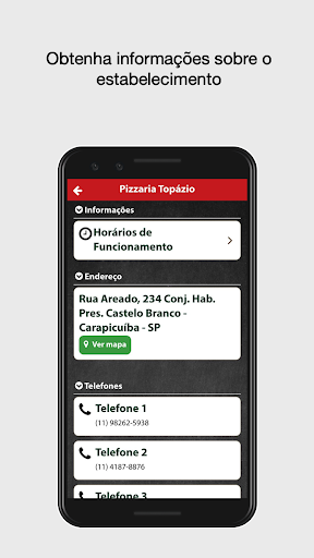 Pizzaria Topázio Screen 3