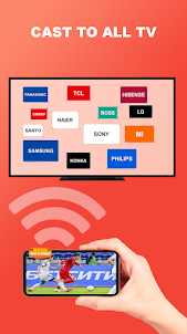 Cast to TV: Screen Mirroring