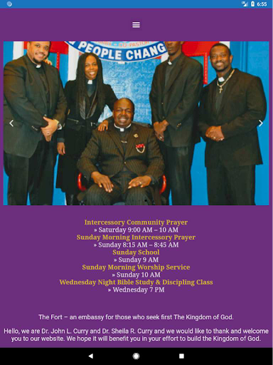 Conquerors Christian Center Screen 2