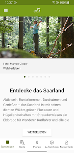 Saarland: Touren - App 3.8.2 screenshots 1
