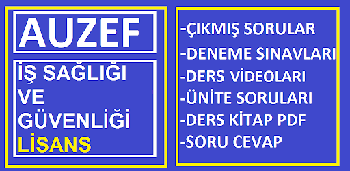 Auzef İSG lisans Screen 2