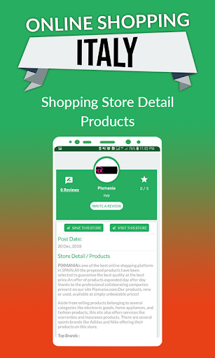 Online shopping Italy