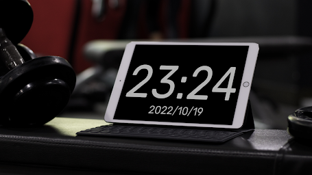 Fullscreen Digital Clock