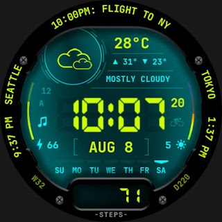 Info Digital Watch 072 screenshot 9