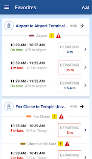 SEPTA Screenshot