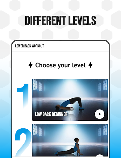 Screenshot of Low Back Workout – Pain relief
