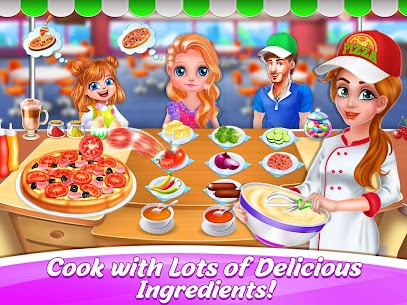 pizza pişirme oyunu-aşçı oyunu ücretsiz Apk indir 2022 3