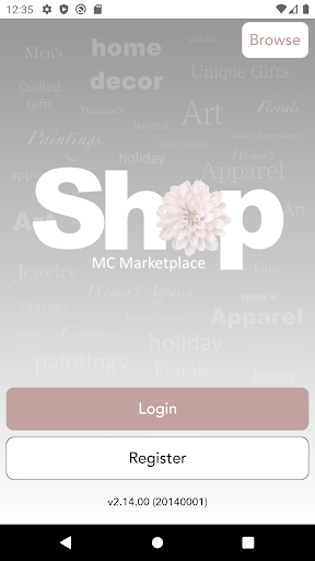 Android application MC Marketplace screenshort