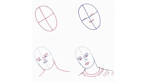 Android application How to draw portraits screenshort