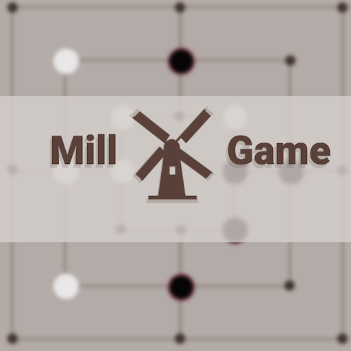 Mill Game: 9 mens morris logo