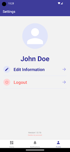 Android application DMAASD screenshort