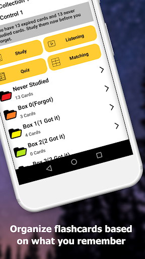 Screenshot of OAT Flashcards