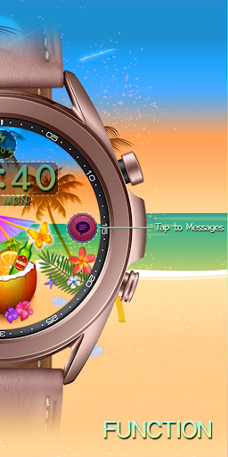 Summer Day Party_Watchface Screen 3