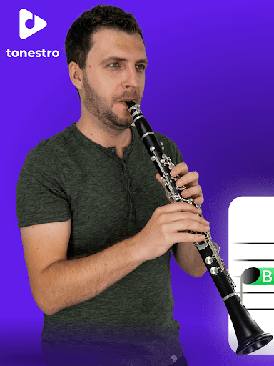 Screenshot of Clarinet Lessons - tonestro
