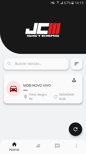 Android application JC3 Sistemas screenshort