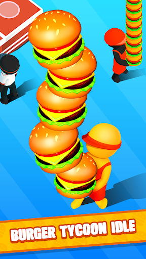 Android application Burger Tycoon Idle screenshort