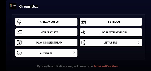 Xtream Box IPTV Player