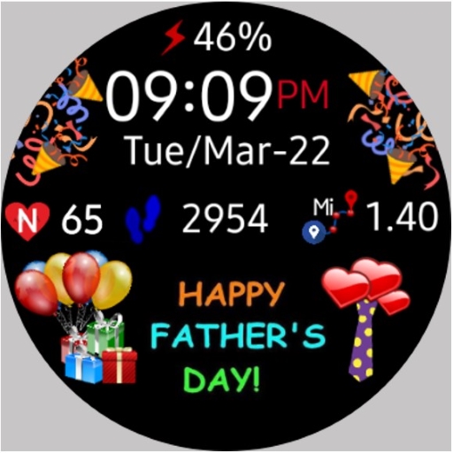 Android application Father's Day Celebration screenshort