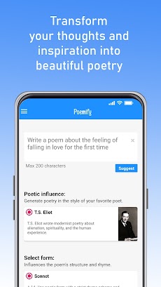 Poemify: Your Poetry Assistantのおすすめ画像1
