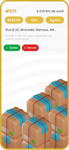 Golden Delivery Screen 2
