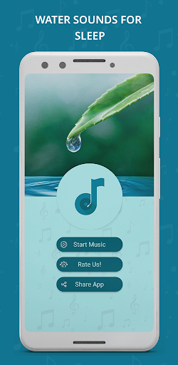 Android application Water Sounds For Sleep, Relax screenshort