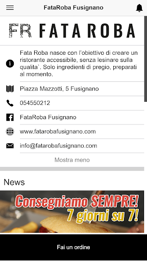 Android application Fata Roba screenshort