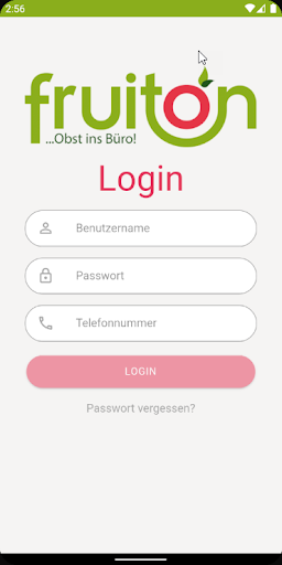 Android application Fruiton TourenApp screenshort