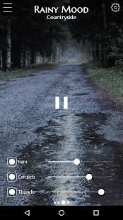 Rainy Mood • Rain Sounds Capture d'écran