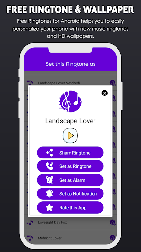 Romantic Ringtones and Sounds Screen 3