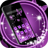 Purple Luxury Butterfly Theme icon