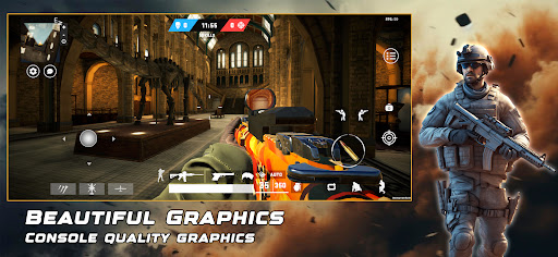 Android application Jangawar: Multiplayer FPS screenshort