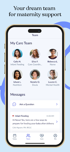 Mahmee: Maternal Health App Screen 2