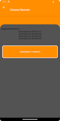 Remote forWestinghouse Tv - IR Screen 2