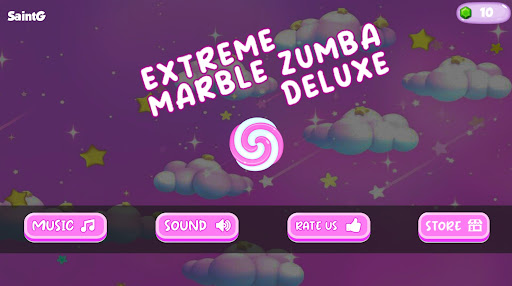 Android application Extreme Marble Zumba Deluxe screenshort