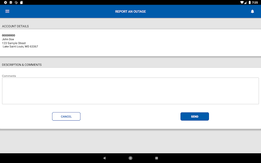 Screenshot of MyJacksonEMC