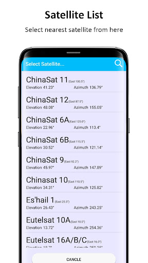SatFinder AR - TV Satellite Screen 3
