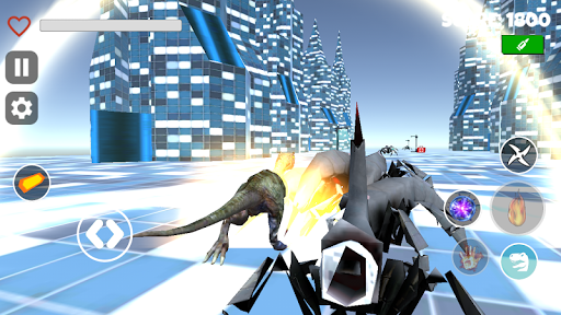 Android application Dino Warrior Pro screenshort