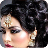 indian hair styler app women icon