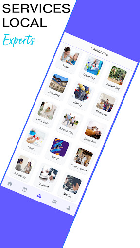 Android application Hourdeal - Local Services screenshort