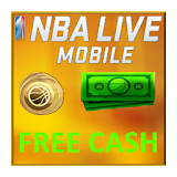 Free Cash for NBA LIVE Mobile Basketball Prank icon