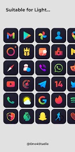 Nova Dark Icon Pack APK [Paid] Download for Android 5