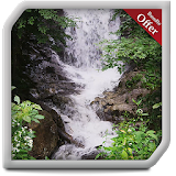 Awesome Waterfall HD WALLPAPER icon