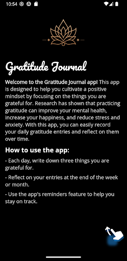 Android application Gratuity Journal screenshort